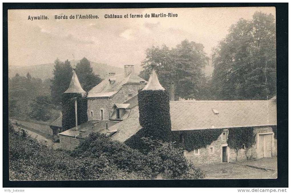 Carte Postale "Aywaille - Château Et Ferme De Martin Rive" - Aywaille