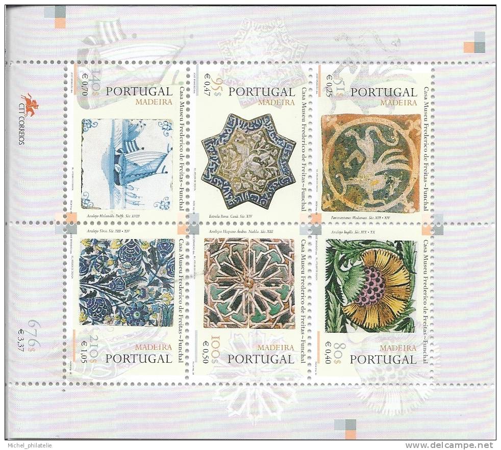 Portugal Bf N° 19 ** Madeire Neuf - Blokken & Velletjes