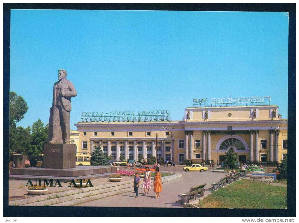 Almaty / Alma-Ata - RAILWAY STATION - Kazakhstan 108205 - Kazajstán