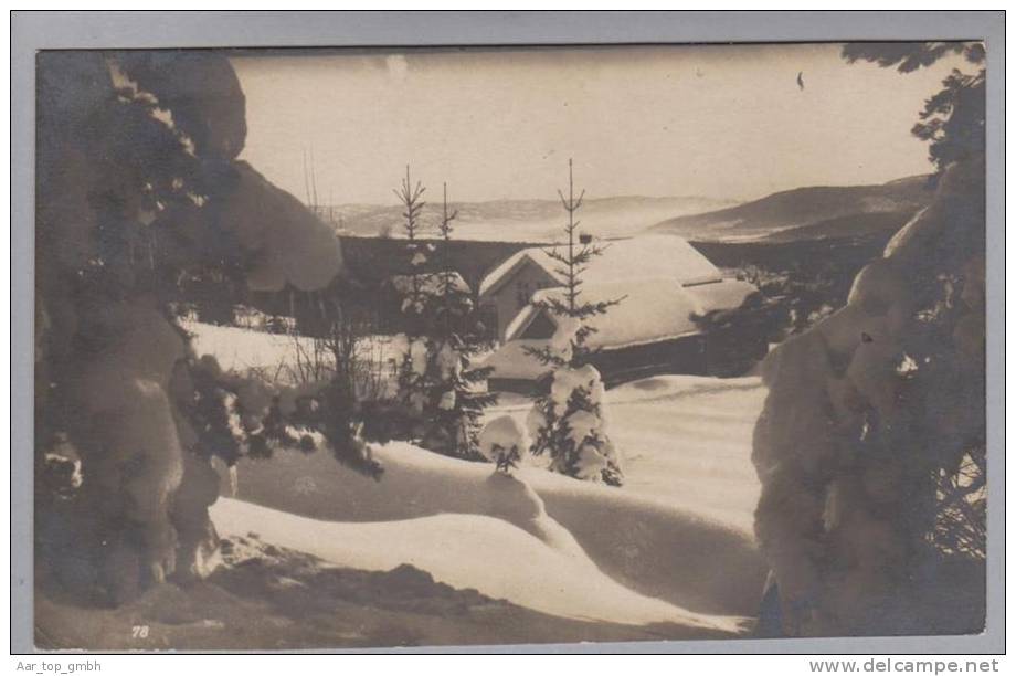 Norwegen Nordhurdland 1919-04-11 Foto Winterlandschaft - Noorwegen