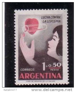 1958. Argentina - Health, Leucemic  - 1 V ** MNH - Neufs