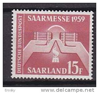 N0436 - SARRE SAAR Yv N°429 ** - Ongebruikt