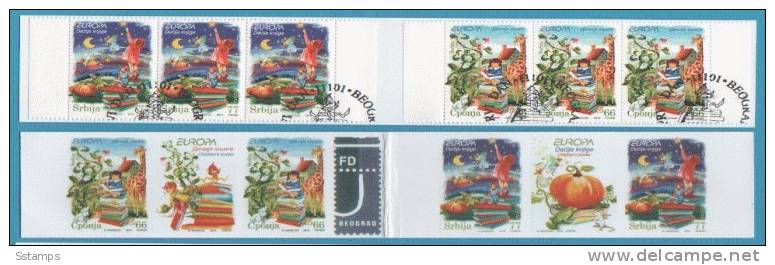 SERBIA 2010  SERBIEN EUROPA CEPT BOOKS FOR CHILDREN TYP I   BOOKLET USED - 2010