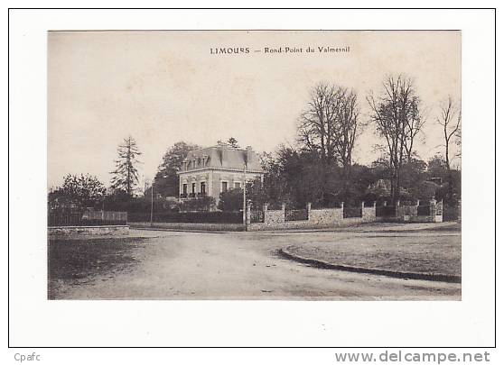 Carte 1915 LIMOURS ROND POINT DU VALMESNIL - Limours