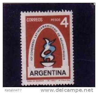 1963.Argentina - Medical Congress 1v ** - Unused Stamps