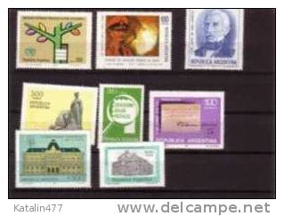 .Argentina -diff.topics Stamps ** MNH - Nuevos