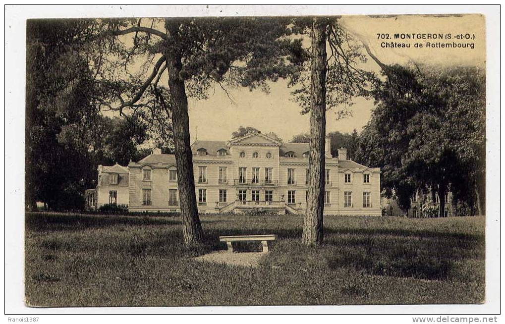 Ref 174 - MONTGERON - Château De ROTTEMBOURG - Montgeron