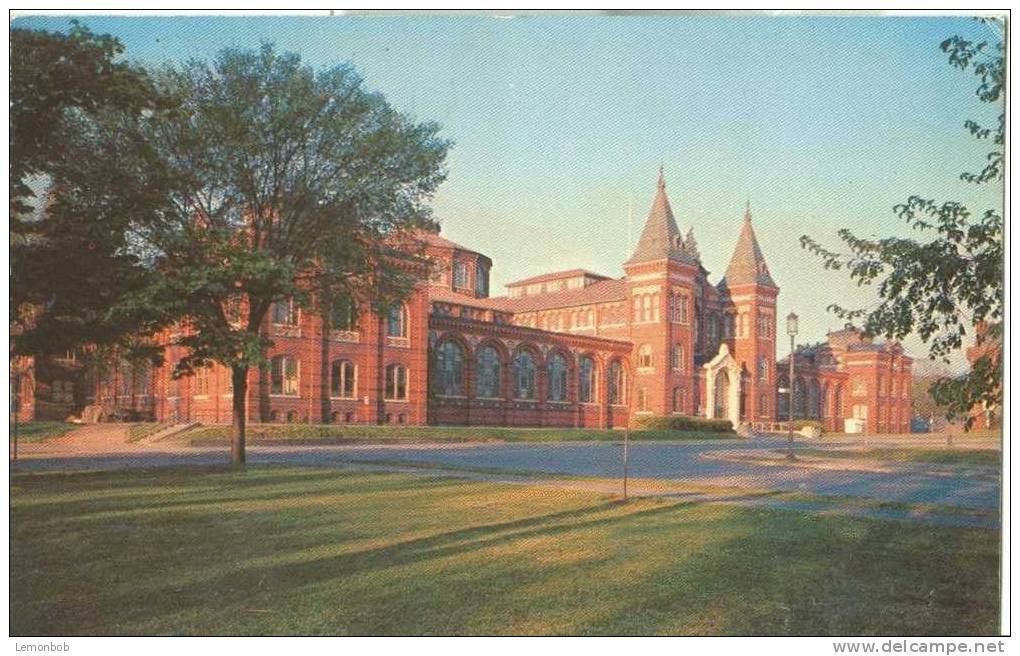 USA – United States – Washington DC –  Arts And Industries Building - Smithsonian Institution -  1958 Used Chrome Postca - Washington DC