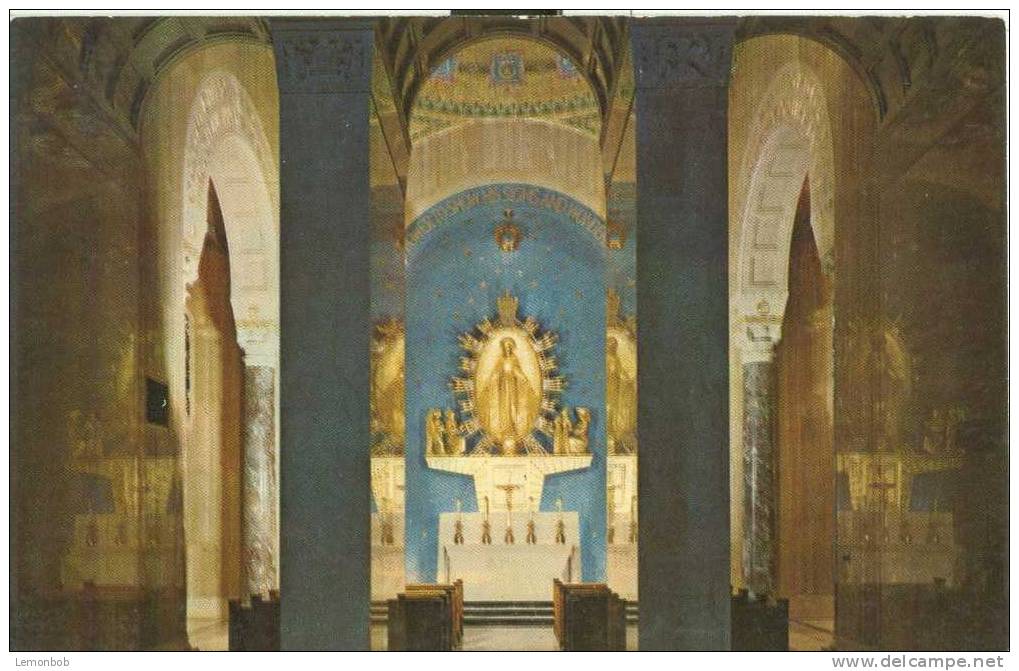 USA – United States – Washington DC –  National Shrine Of The Immaculate Conception - Old Unused Chrome Postcard [P3012 - Washington DC