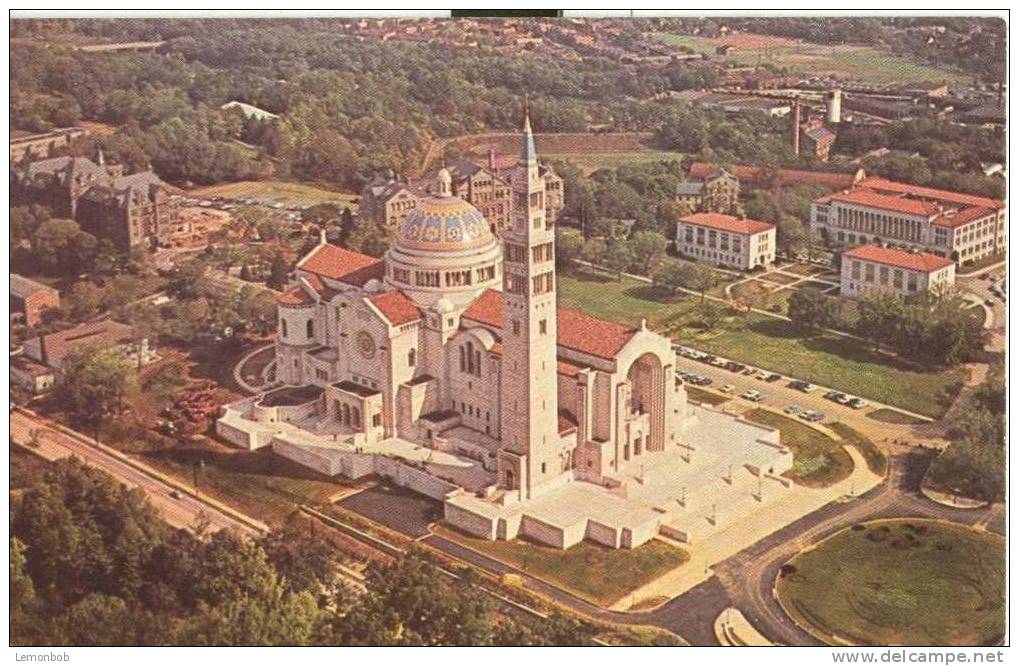 USA – United States – Washington DC – National Shrine Of The Immaculate Conception  - Old Unused Postcard [P3016] - Washington DC
