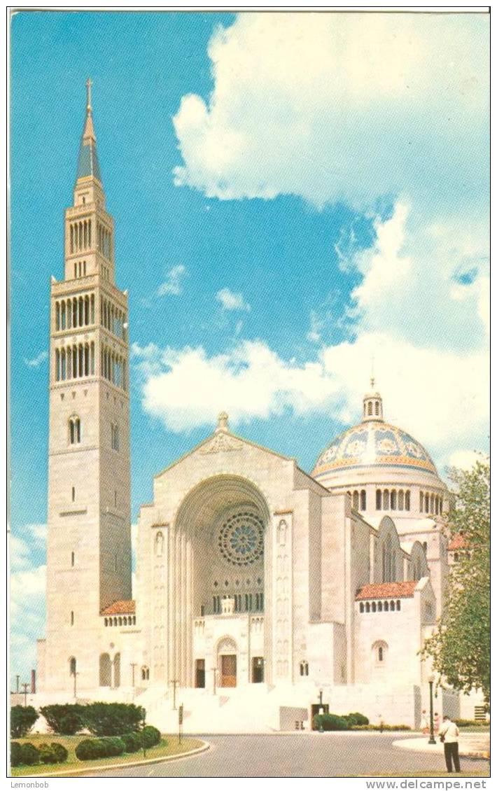 USA – United States – Washington DC – National Shrine Of The Immaculate Conception - Old Unused Postcard [P3025] - Washington DC