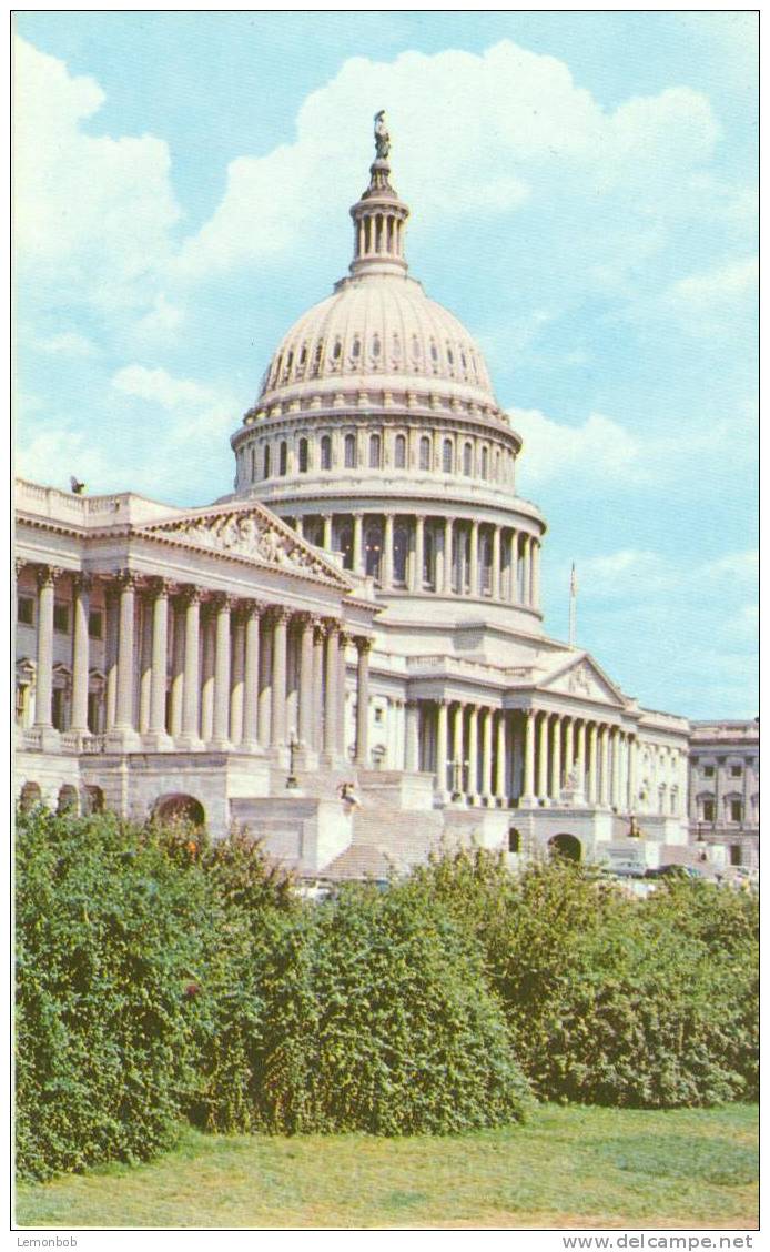 USA – United States – Washington DC – The Capitol - Old Unused Chrome Postcard [P3035] - Washington DC