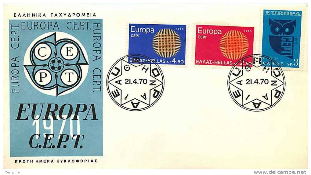 1970  Europa - FDC