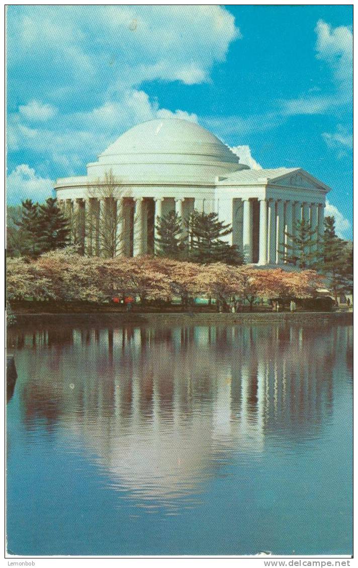 USA – United States – Washington DC –Thomas Jefferson Memorial - 1964 Used Postcard [P3048] - Washington DC