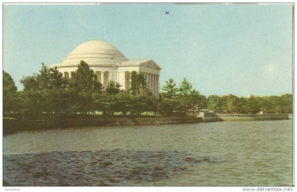 USA – United States – Washington DC – Thomas Jefferson Memorial - 1950s Unused Postcard [P3050] - Washington DC