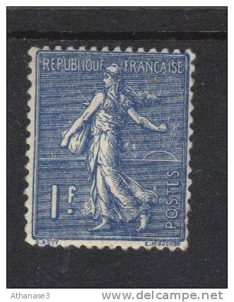 FRANCE   Semeuse  N° 205 *  ( 1924 )  Bleu Métallisé - Ongebruikt