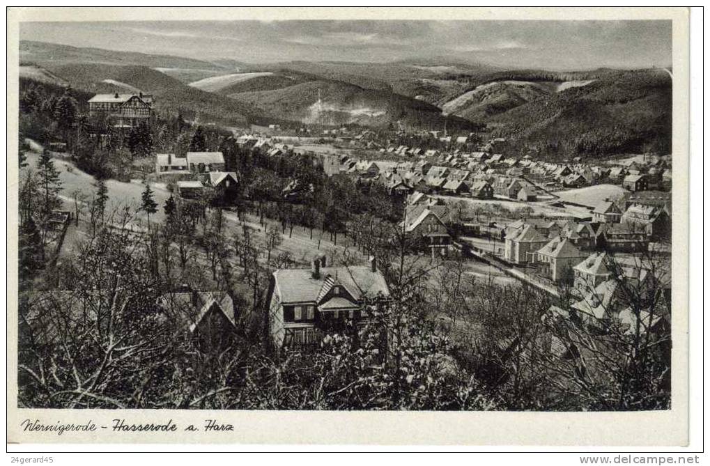 CPSM WERNIGERODE (Allemagne-Saxe Anhalt) - Hasserode A Harz, Vue Générale - Wernigerode