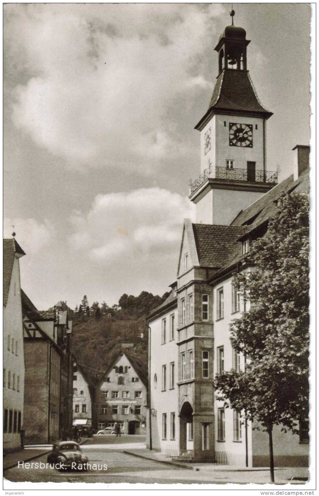 CPSM HERSBRUCK (Allemagne-Bavière) - Rathaus - Hersbruck