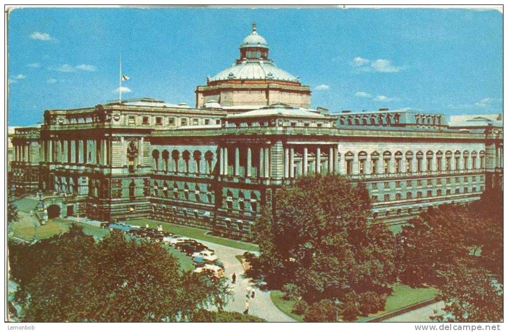 USA – United States – Washington DC – Library Of Congress - 1950s Used Postcard [P3081] - Washington DC