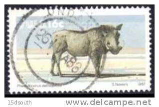 South West Africa - 1980 Definitive 16c Warthog Used - Gibier