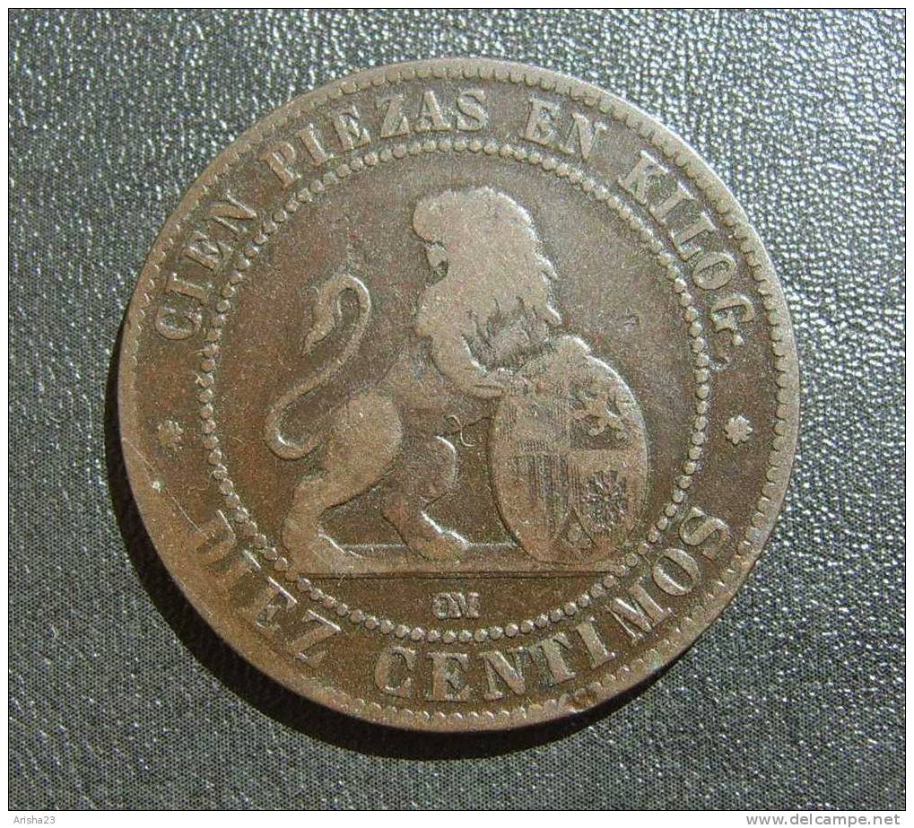 Spain, 10 CENTIMOS 1870 OM - DIEZ GRAMOS - Provincial Currencies