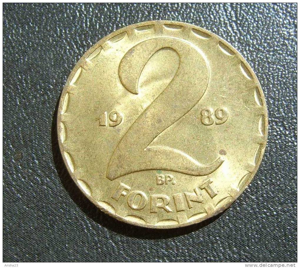 No.1. Hungary, Magyar, 2 FORINT BP 1989 - Hongrie