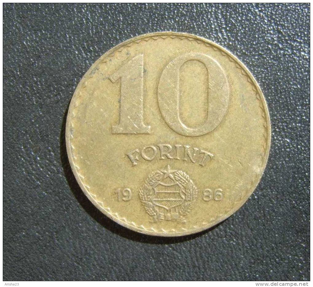 No.1. Hungary, Magyar, 10 FORINT BP 1986 - Hongrie