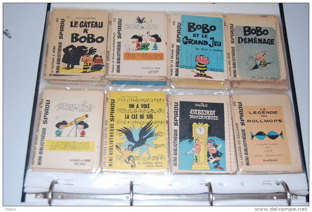 8 Mini-Bibliothèque Spirou N°234/243/198/242/310/240/308/235 - Spirou Magazine