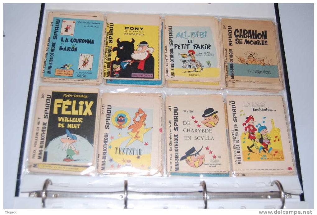 8 Mini-Bibliothèque Spirou N° 260/272/261/280/258/289/190/290 - Spirou Magazine