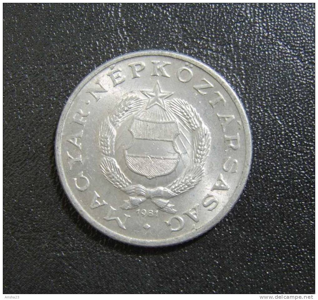 No.1. Hungary, Magyar, 1 FORINT 1981 - Hungría