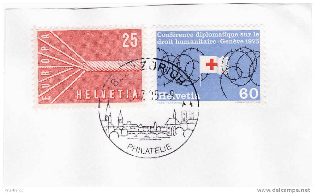 1995 Svizzera -  Annullo Speciale - Zurich - Philatelie - Postage Meters