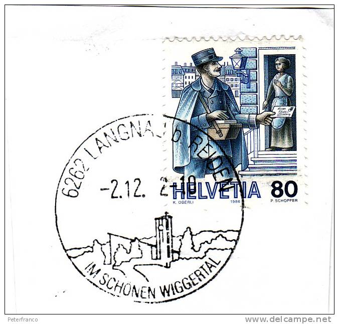 2010 Svizzera -  Annullo Speciale - Langnau - Im Schonen Wiggertal - Postage Meters