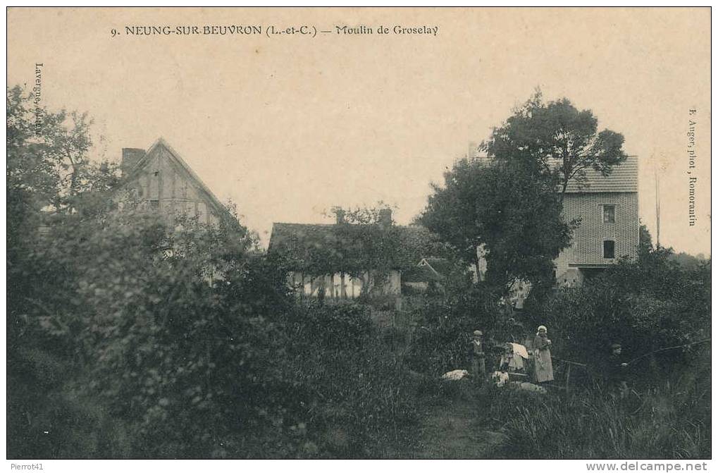 NEUNG-SUR-BEUVRON - Moulin De Groselay - Neung Sur Beuvron