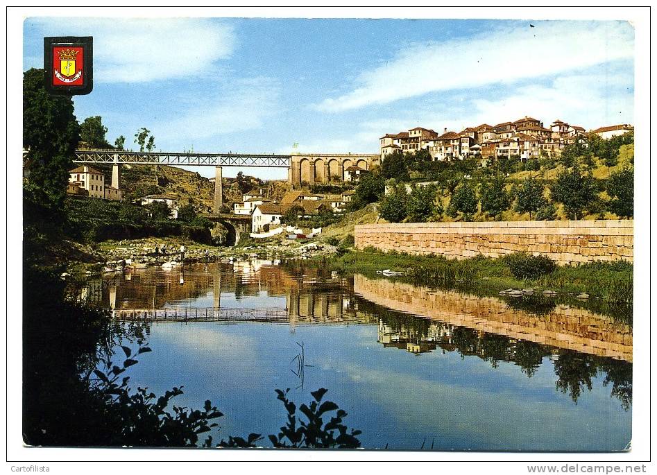 VILA REAL - Ponte Sobre O Rio Corgo E Vista Parcial Da Cidade - Vila Real