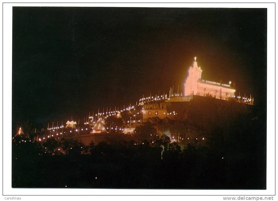 VILAS BOAS, VILA FLOR - Santuário De Nossa Srª. Da Assunção ( Vista Nocturna ) - Bragança