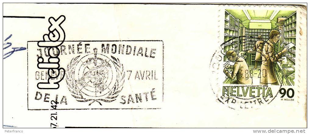 1988 Svizzera - Ann. Spec. Ginevra -Giornata Mondiale Della Salute - Postage Meters