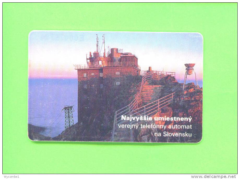 SLOVAKIA  -  Chip Phonecard As Scan - Slovakia