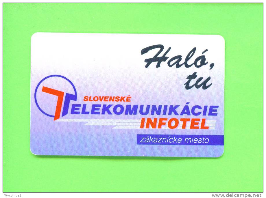 SLOVAKIA  -  Chip Phonecard As Scan - Slovacchia
