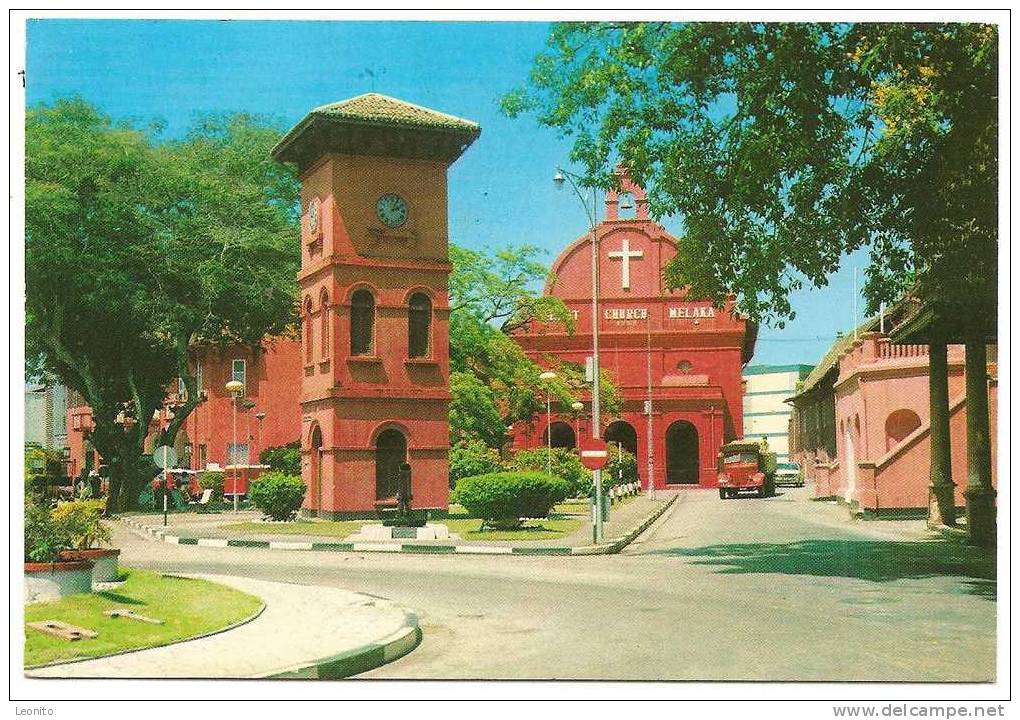 Christ Church And Government Offices Malacca Malaysia 1982 - Maleisië