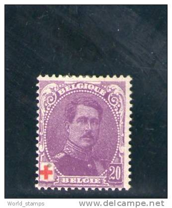 BELGIQUE 1914-5 * - 1914-1915 Croix-Rouge