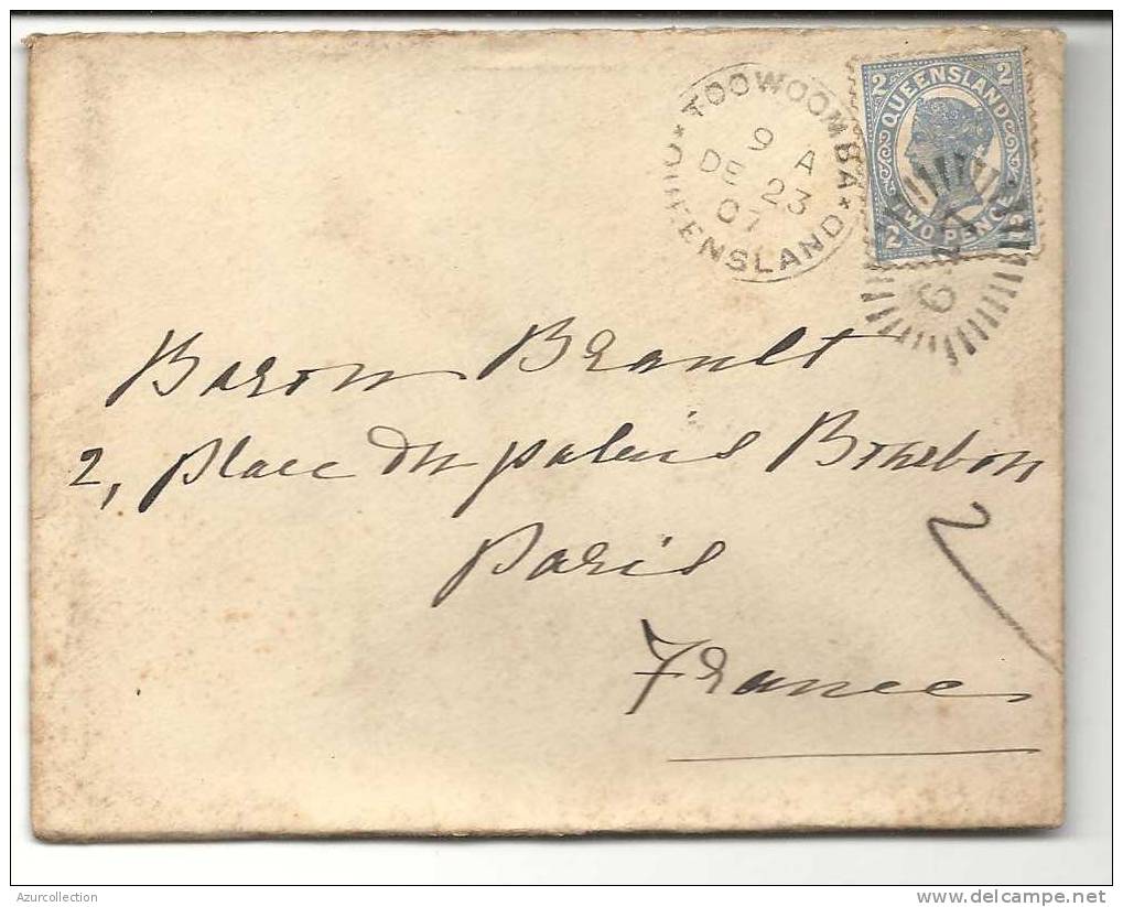 LETTRE POUR PARIS - Covers & Documents