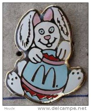 MAC DONALD'S - MAC DO - OEUF - LAPIN BLANC - McDonald's