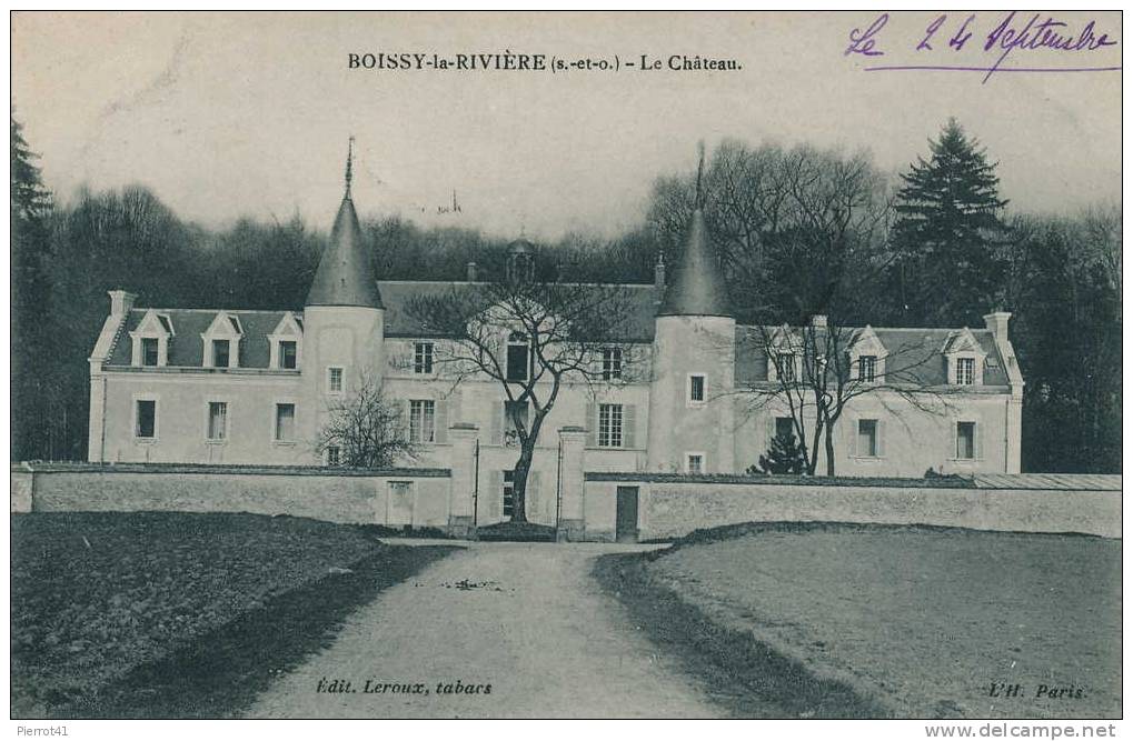 BOISSY-LA-RIVIÈRE  - Le Château - Boissy-la-Rivière