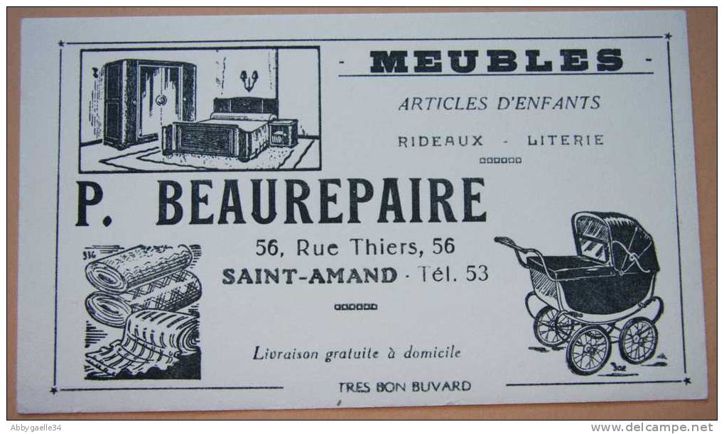 MEUBLES P. BEAUREPAIRE à SAINT-AMAND, Landau, - M