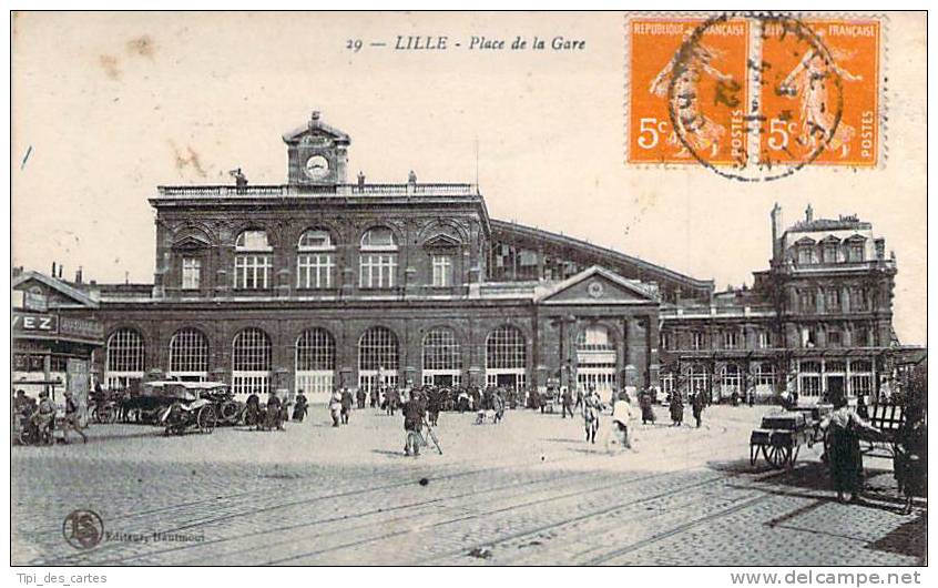 59 - Lille - Place De La Gare - Lille