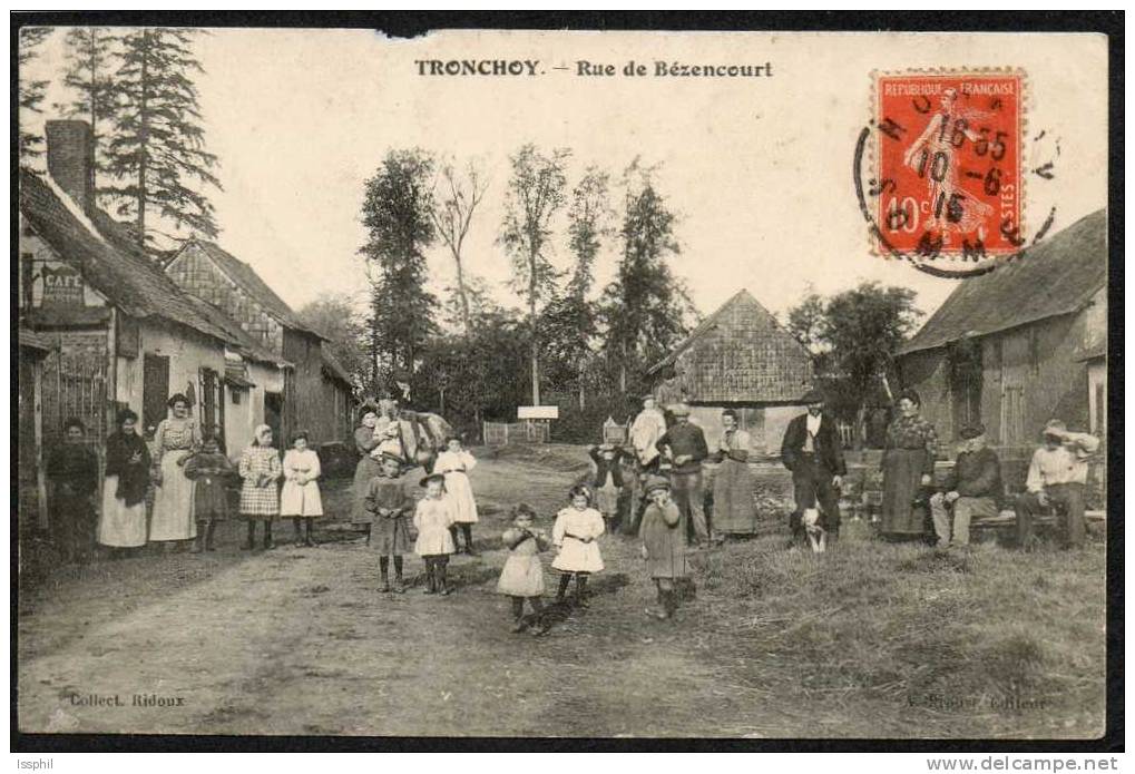 Tronchoy - Rue De Bézencourt - Nesle