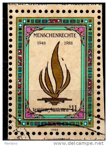 PIA - ONW  - 1988 :  40° De La Déclaration Universelle Des Droits De L´ Homme - Provénant Du Bf  - (Yv  Bf 4) - Used Stamps