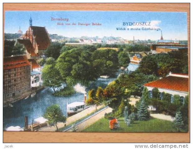 Bromberg  Blick ...  1920  Reproduction - Westpreussen