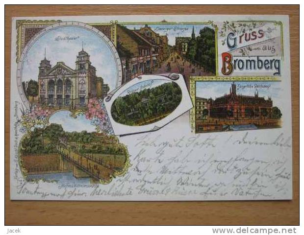 Bromberg Gruss Aus...1898  Reproduction - Westpreussen