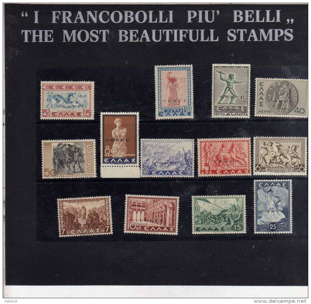 CORFU´ 1941 MITOLOGICA SERIE COMPLETA MNH - Korfu